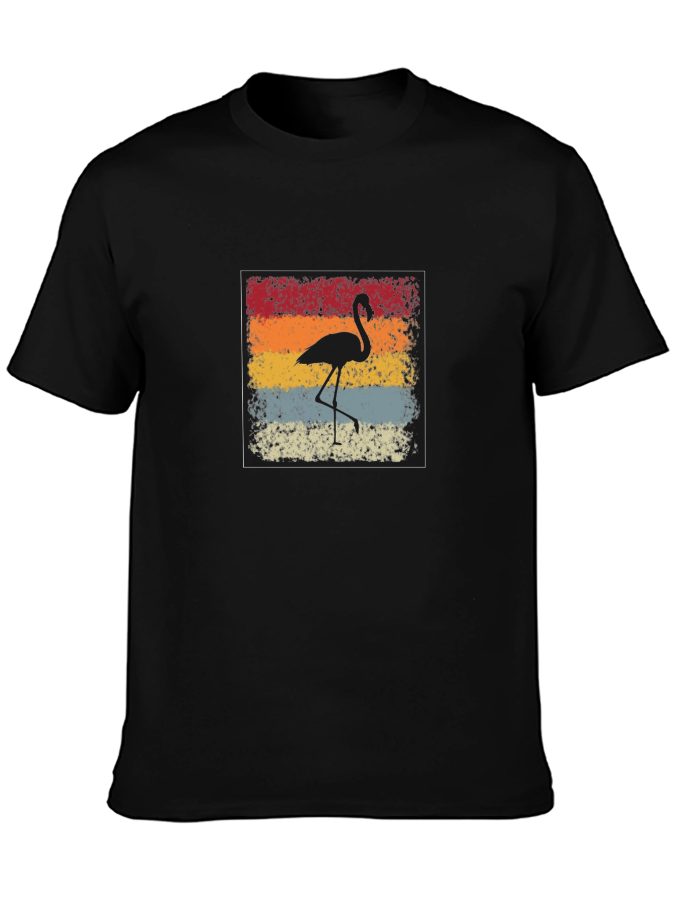 Retro Flamingo Graphic Tee - Stylish & Unique