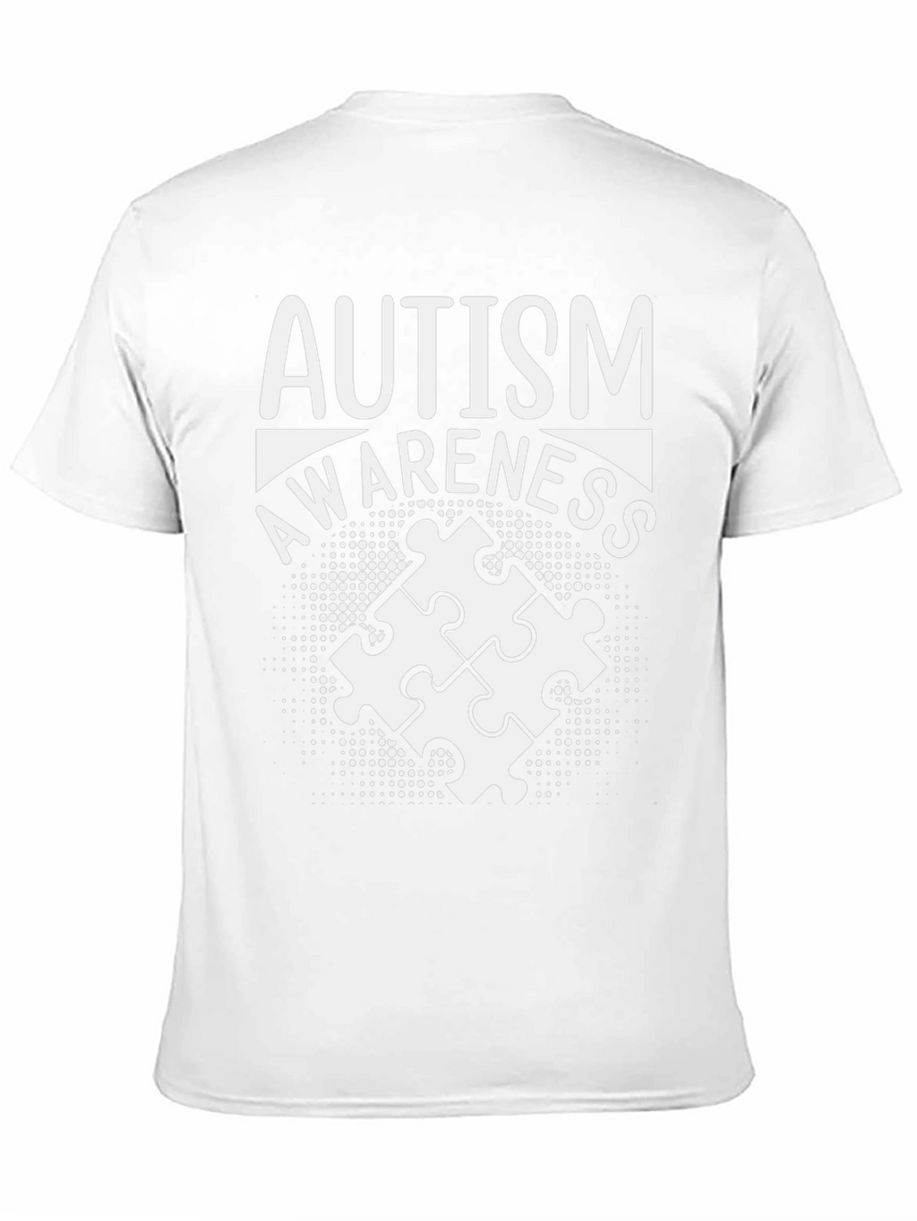 Autism Awareness Puzzle Piece Graphic T-Shirt