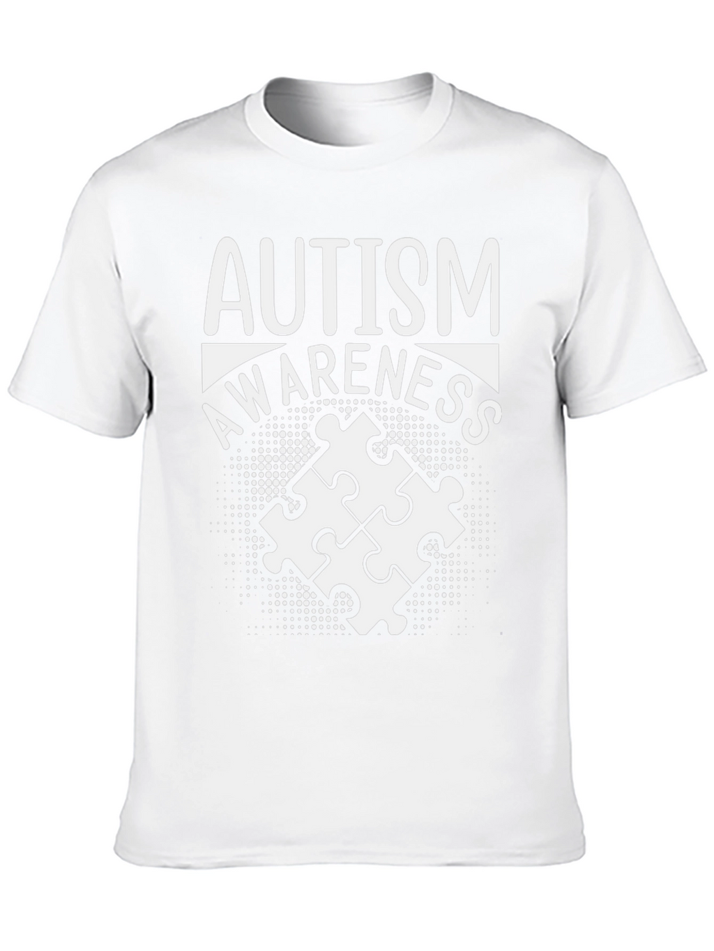 Autism Awareness Puzzle Piece Graphic T-Shirt