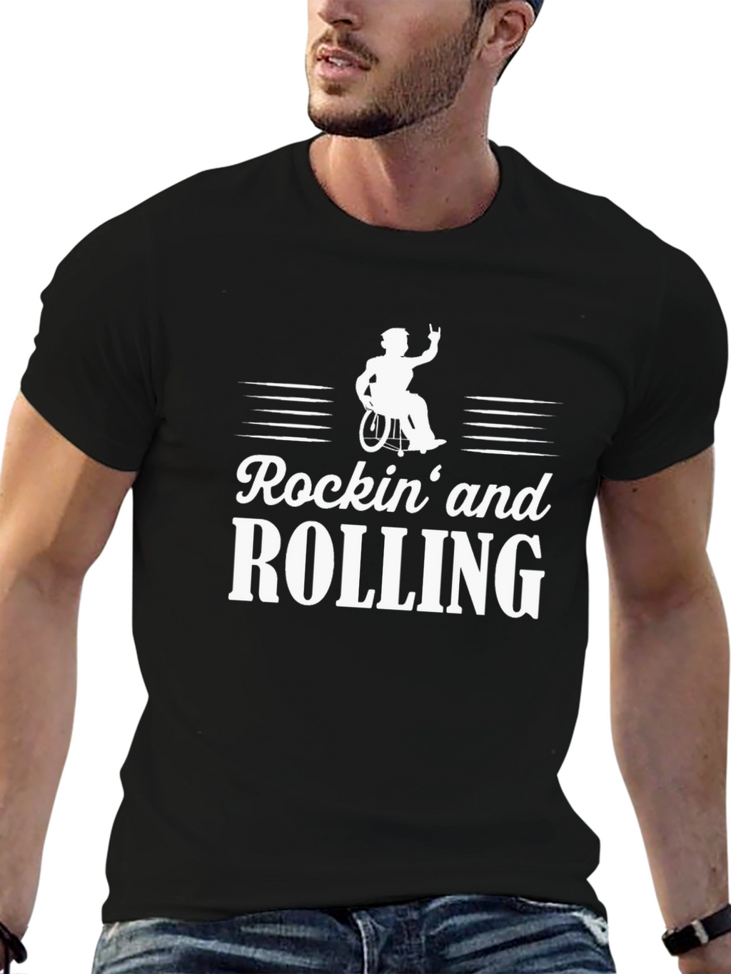 Rockin and Rolling Graphic T-Shirt