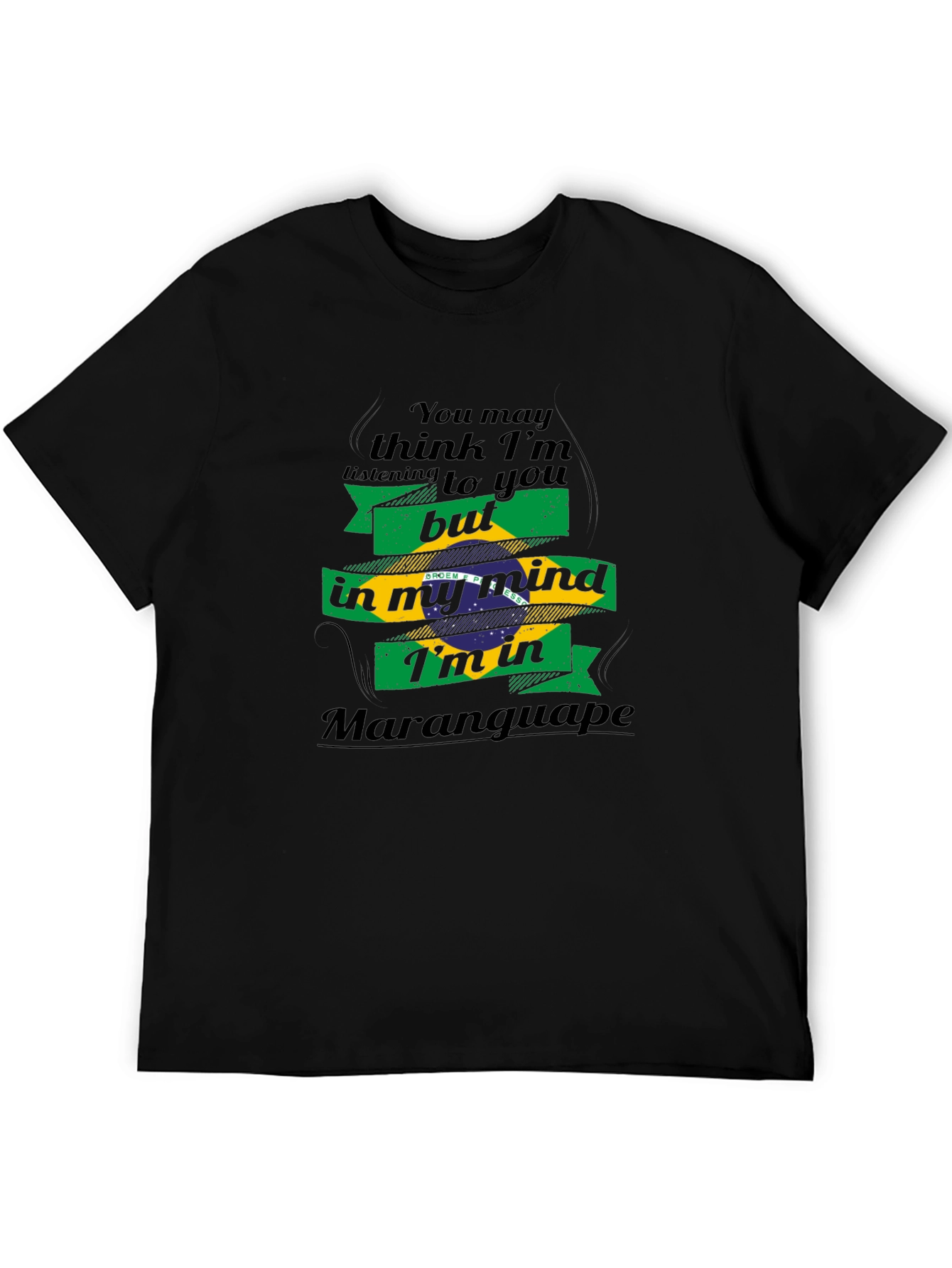 Maranguape Brazil Flag T-Shirt - Mind Vacation Tee