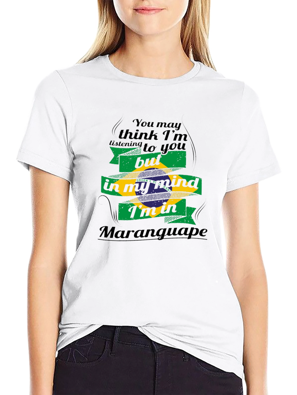 Maranguape Brazil Flag T-Shirt - Mind Vacation Tee