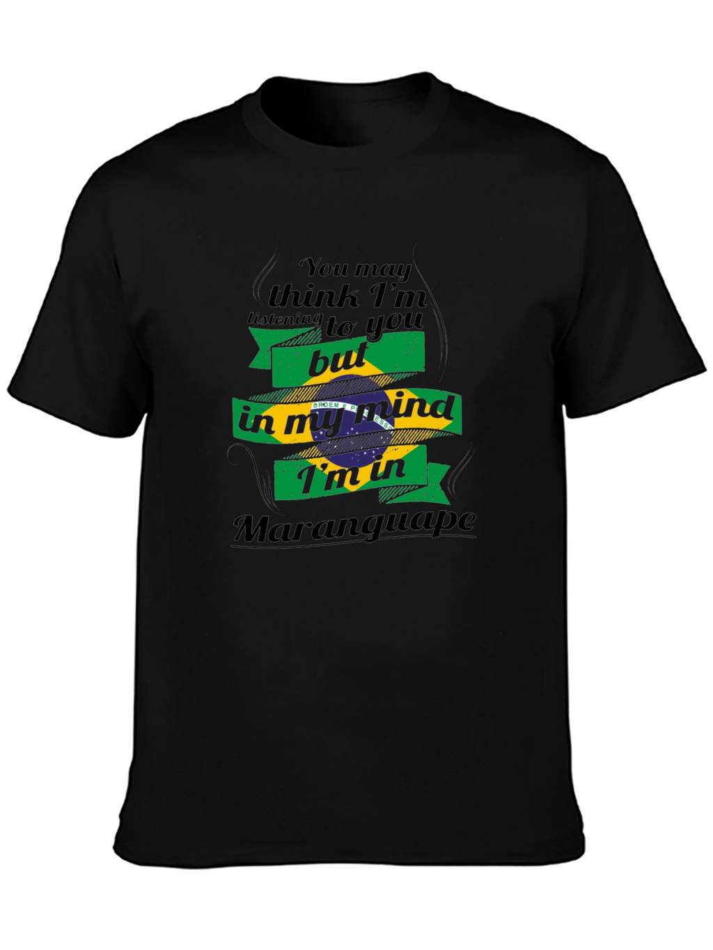 Maranguape Brazil Flag T-Shirt - Mind Vacation Tee