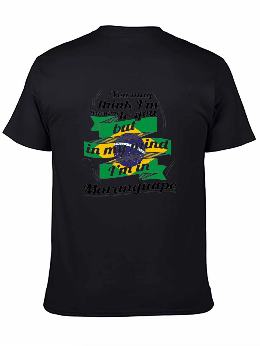 Maranguape Brazil Flag T-Shirt - Mind Vacation Tee