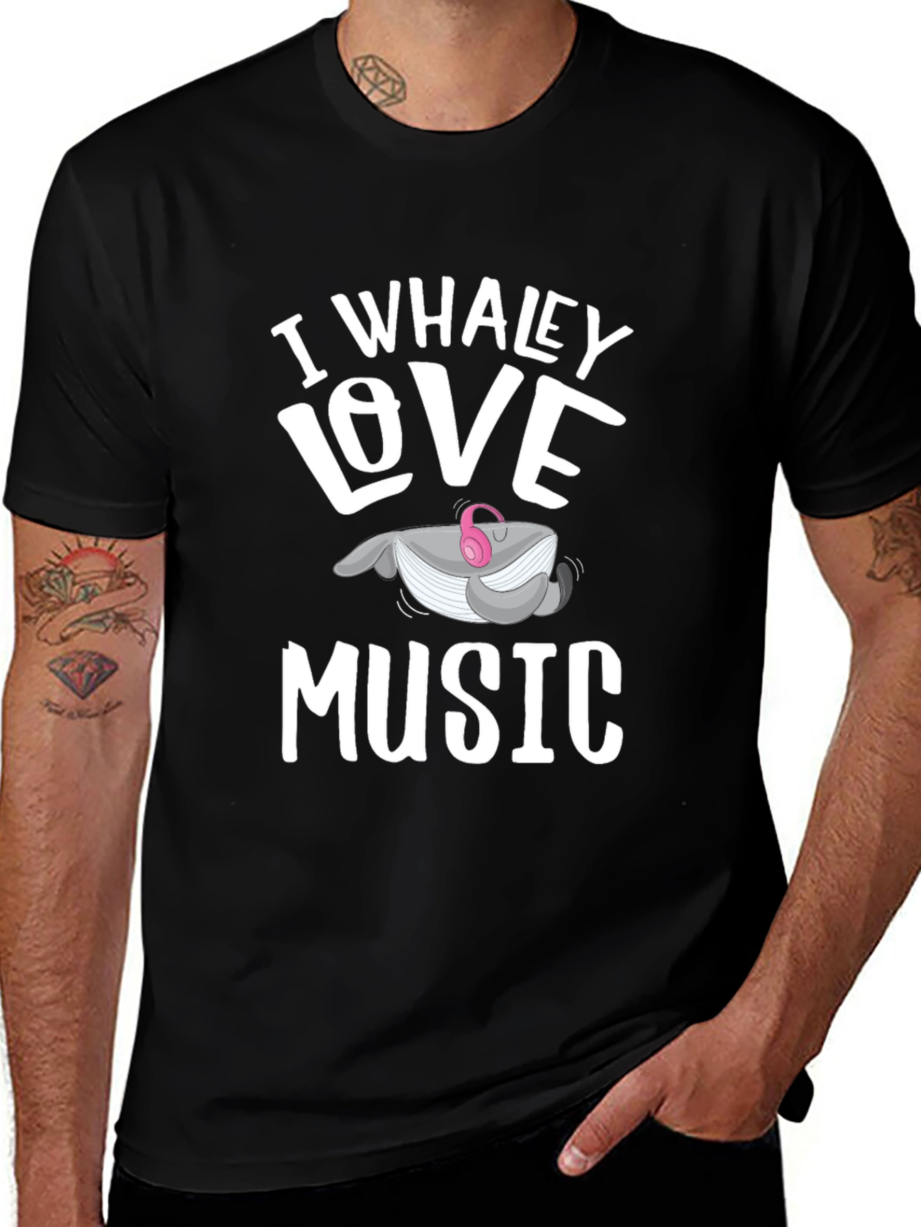 I Whaley Love Music Graphic Tee