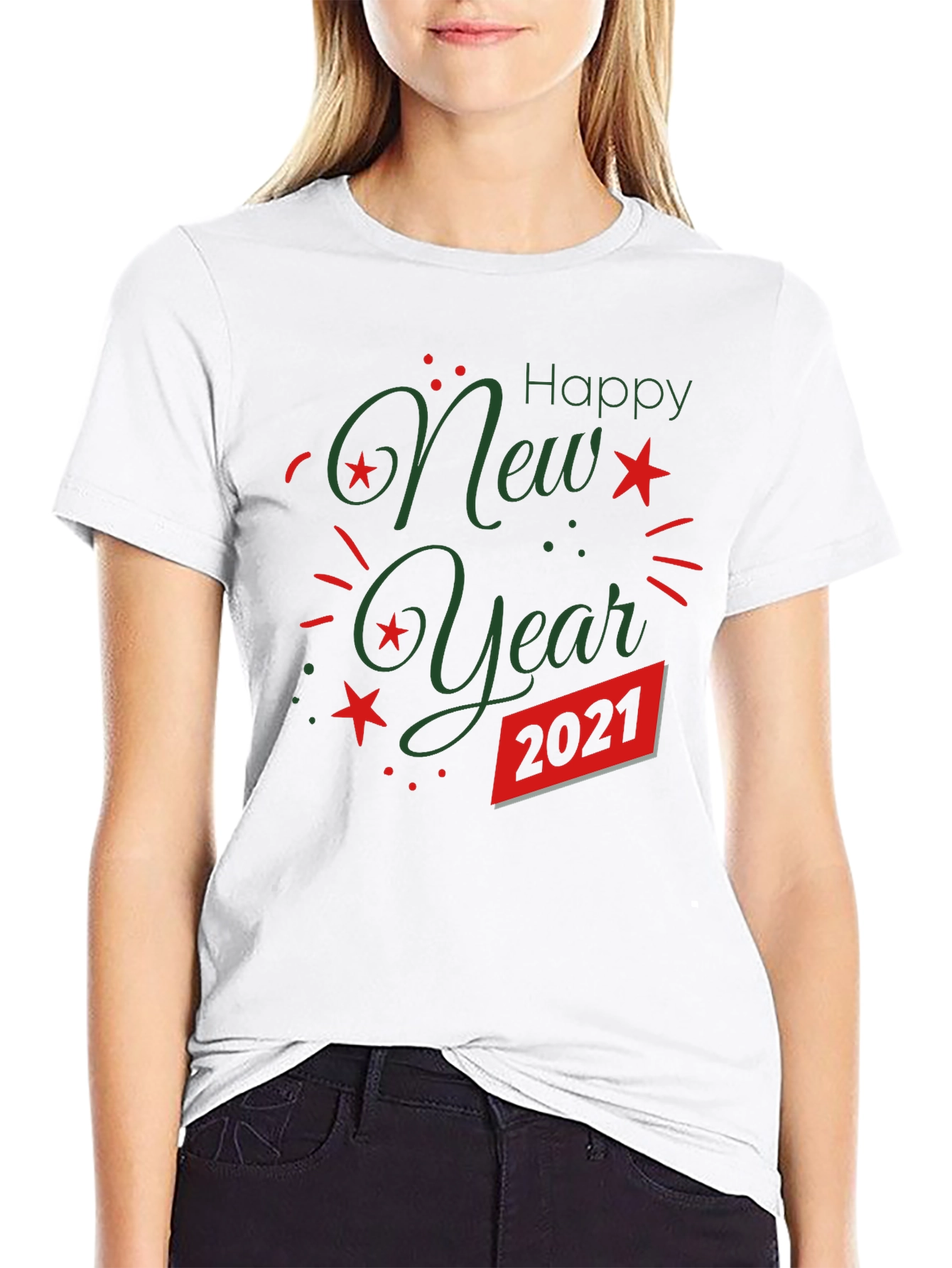 Festive New Year 2021 Graphic Tee