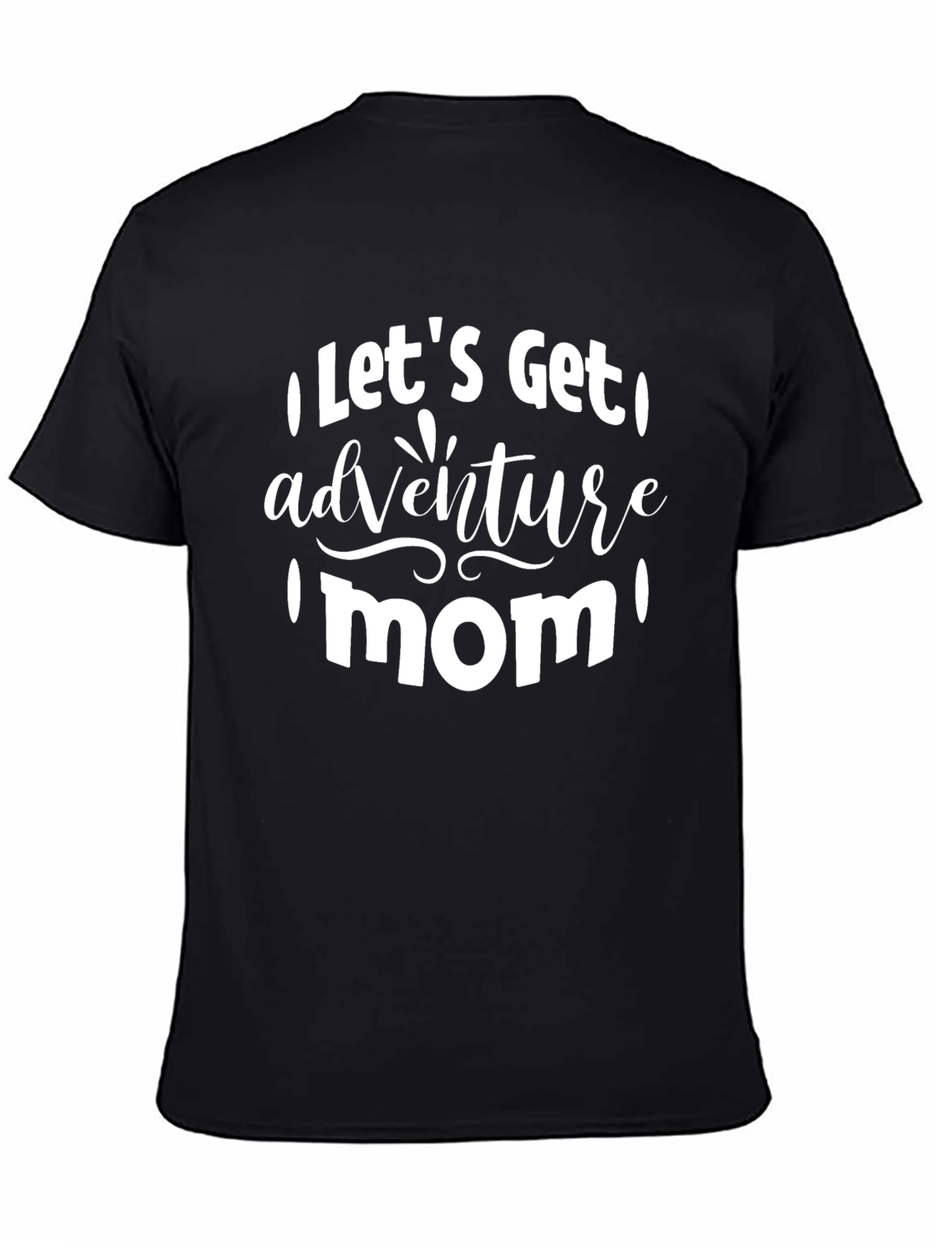 Adventure Mom Black T-Shirt