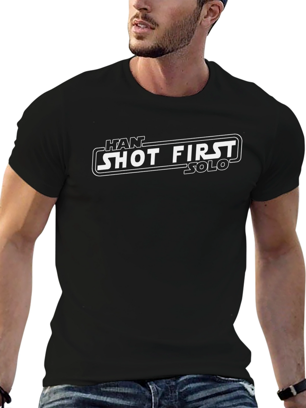 Han Shot First Graphic T-Shirt