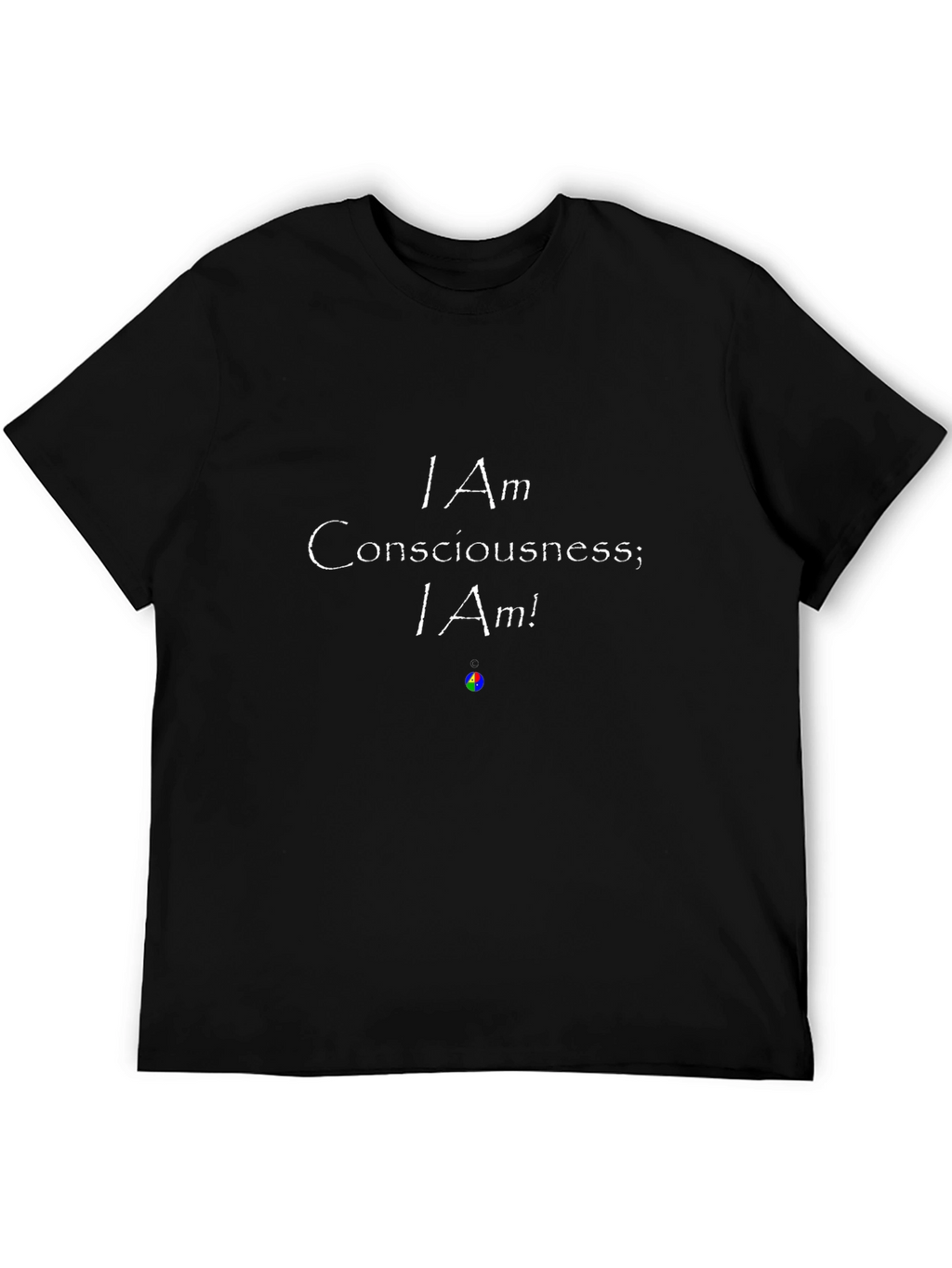I Am Consciousness Graphic Tee - Unisex Black T-Shirt