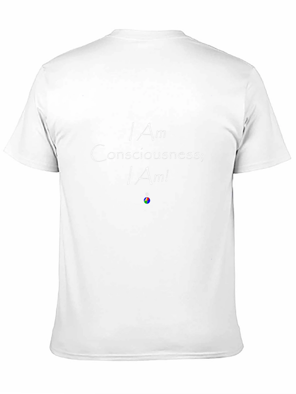 I Am Consciousness Graphic Tee - Unisex Black T-Shirt