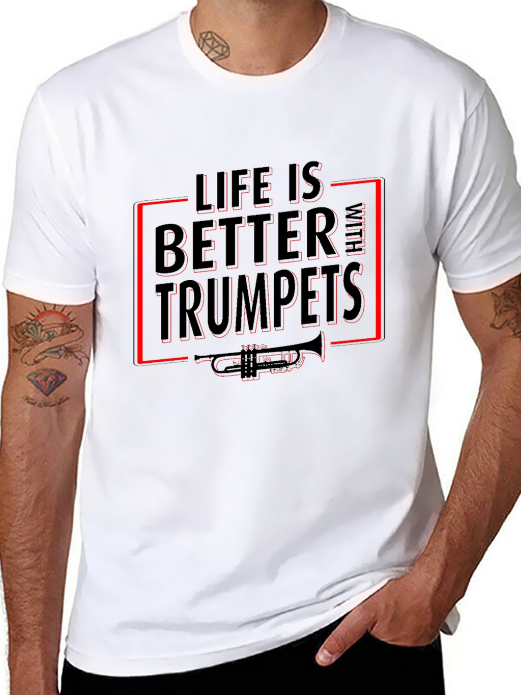 Life Is Better With Trumpets T-Shirt