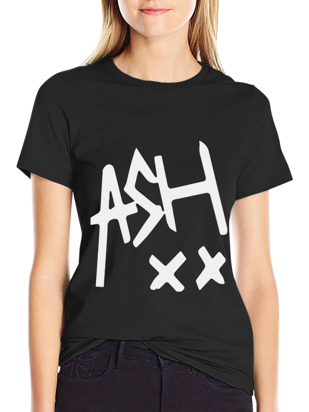 ASH XX Graphic Tee - Mens Black Cotton T-Shirt