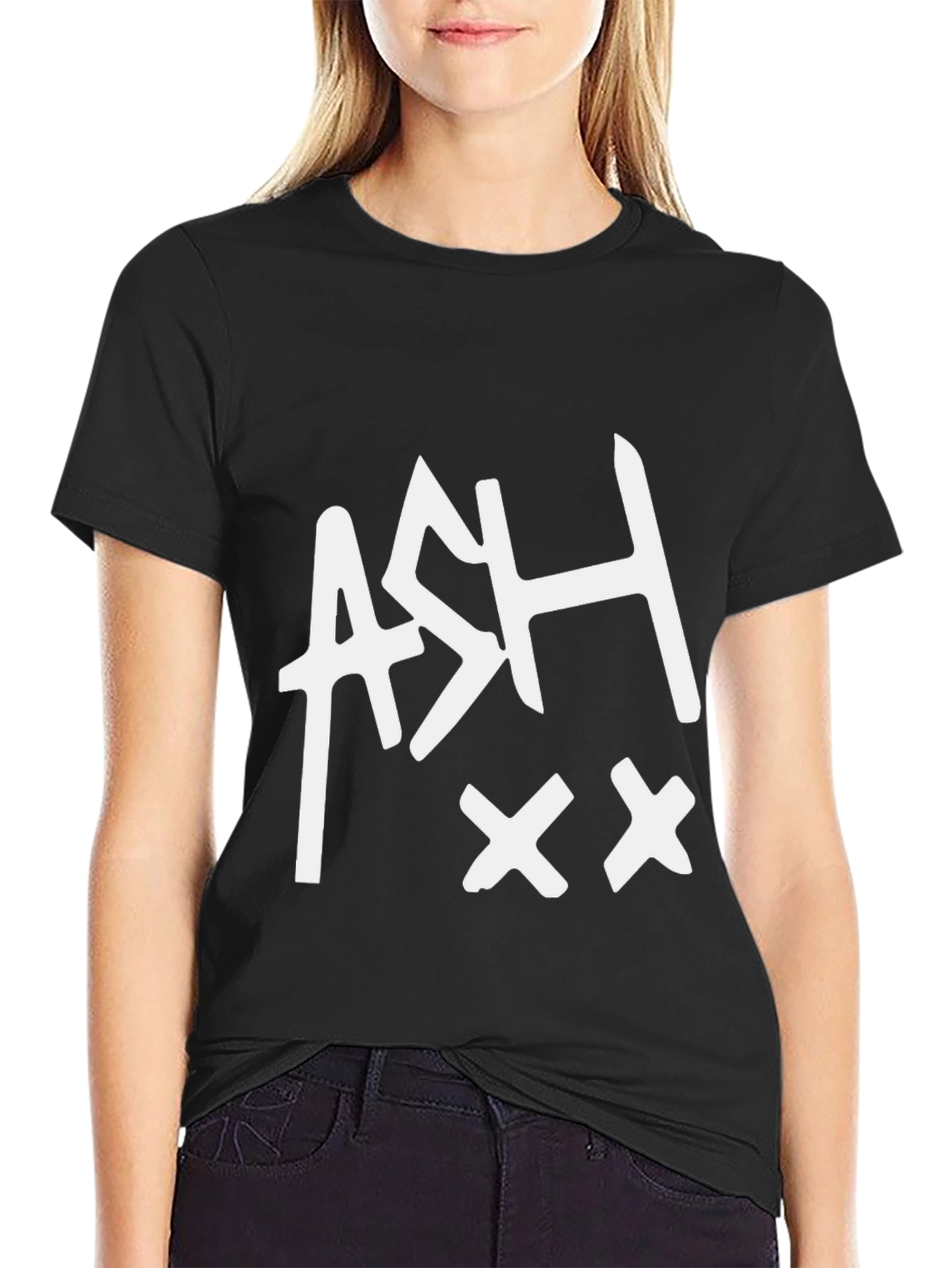 ASH XX Graphic Tee - Mens Black Cotton T-Shirt