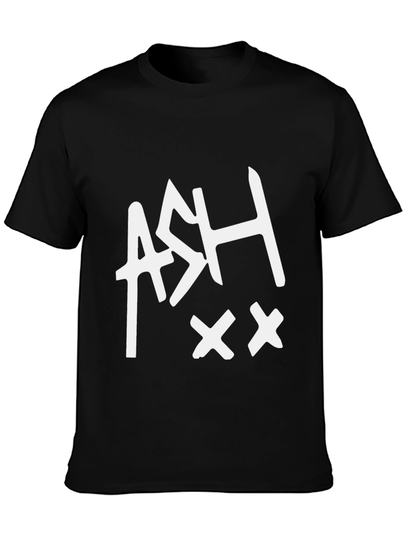ASH XX Graphic Tee - Mens Black Cotton T-Shirt