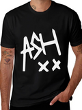ASH XX Graphic Tee - Mens Black Cotton T-Shirt