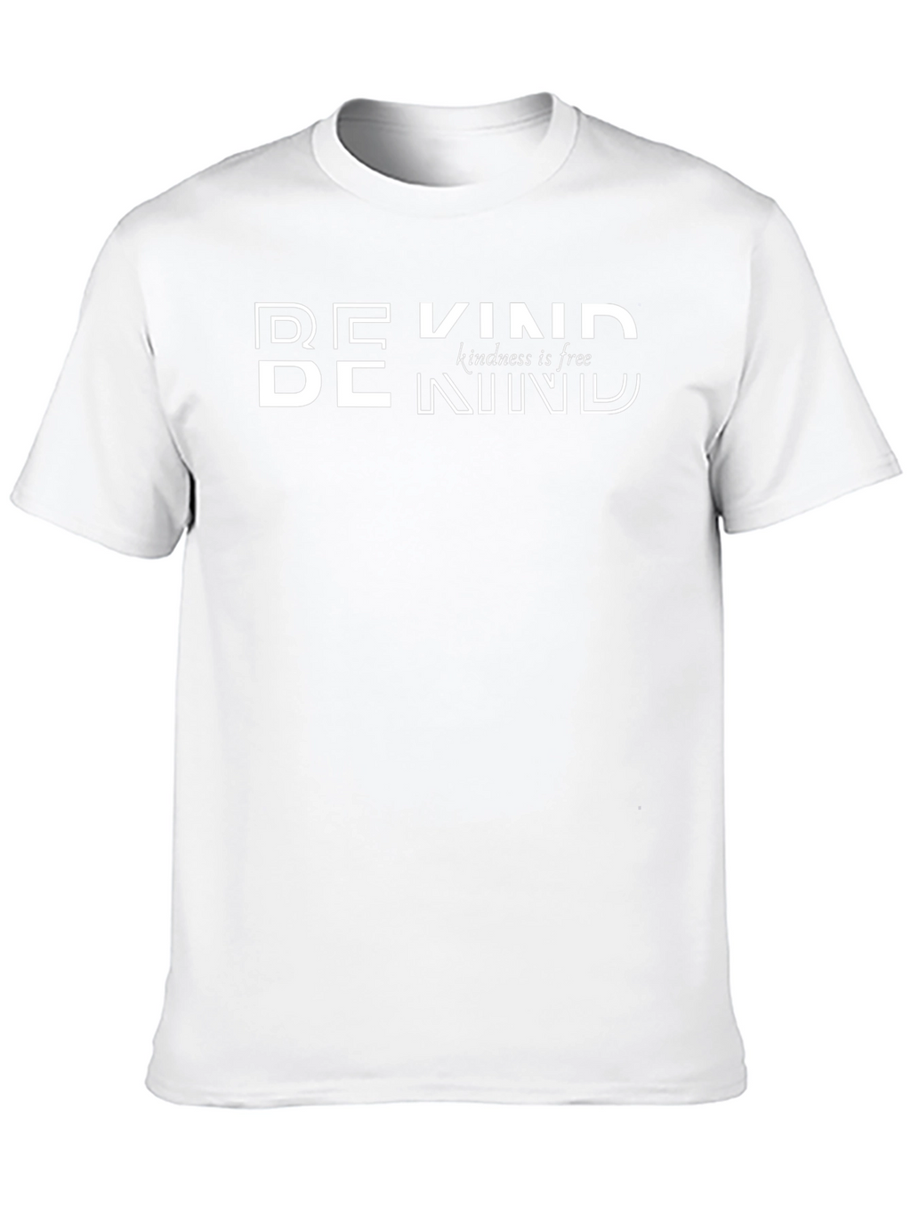 Be Kind T-Shirt - Kindness is Free - Black