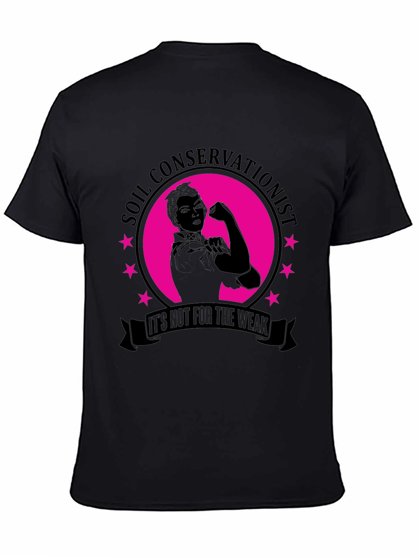 Soil Conservationist Strong Woman T-Shirt