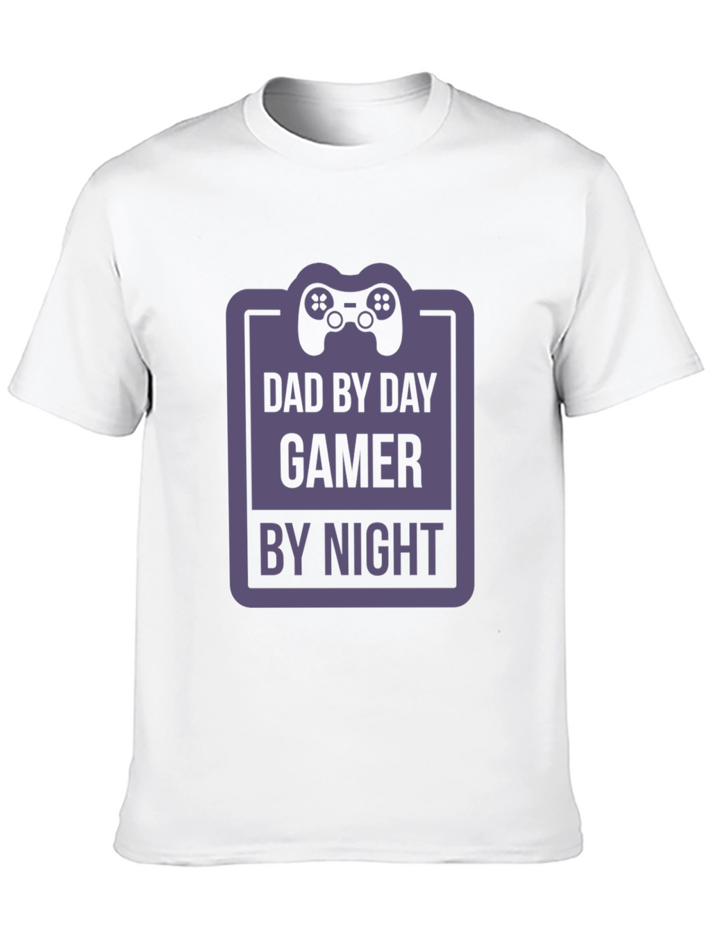 Dad By Day Gamer By Night Graphic T-Shirt