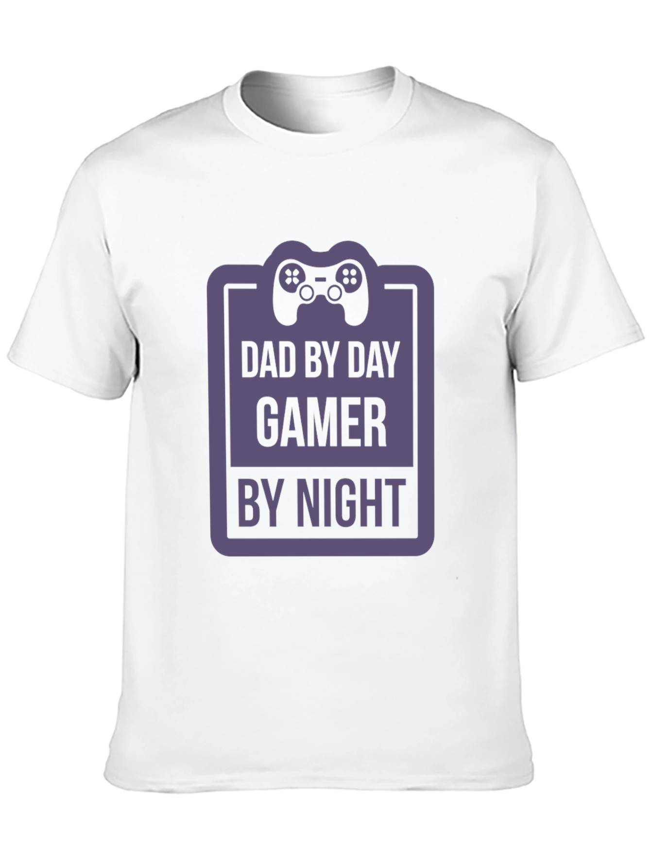 Dad By Day Gamer By Night Graphic T-Shirt
