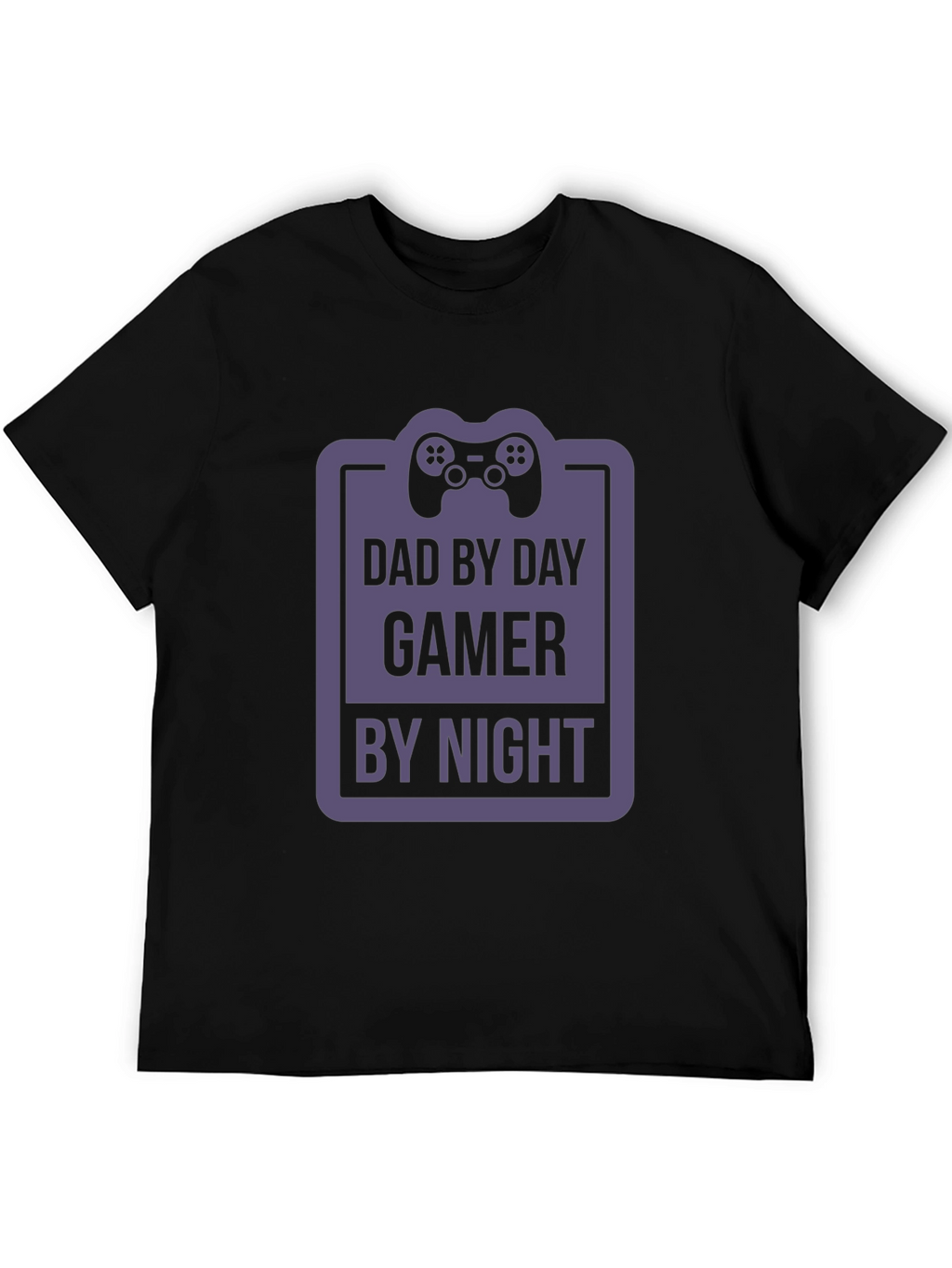 Dad By Day Gamer By Night Graphic T-Shirt