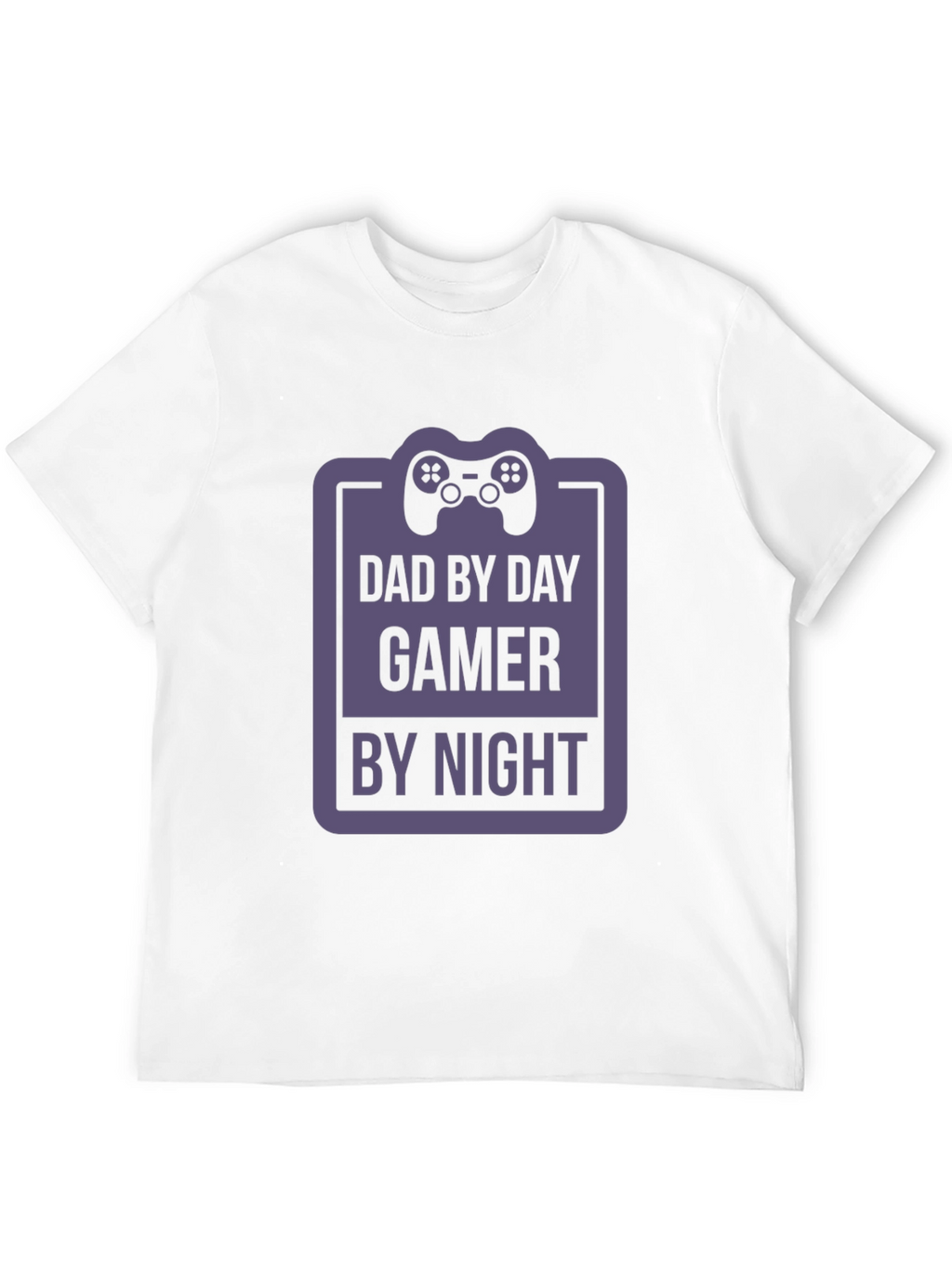Dad By Day Gamer By Night Graphic T-Shirt