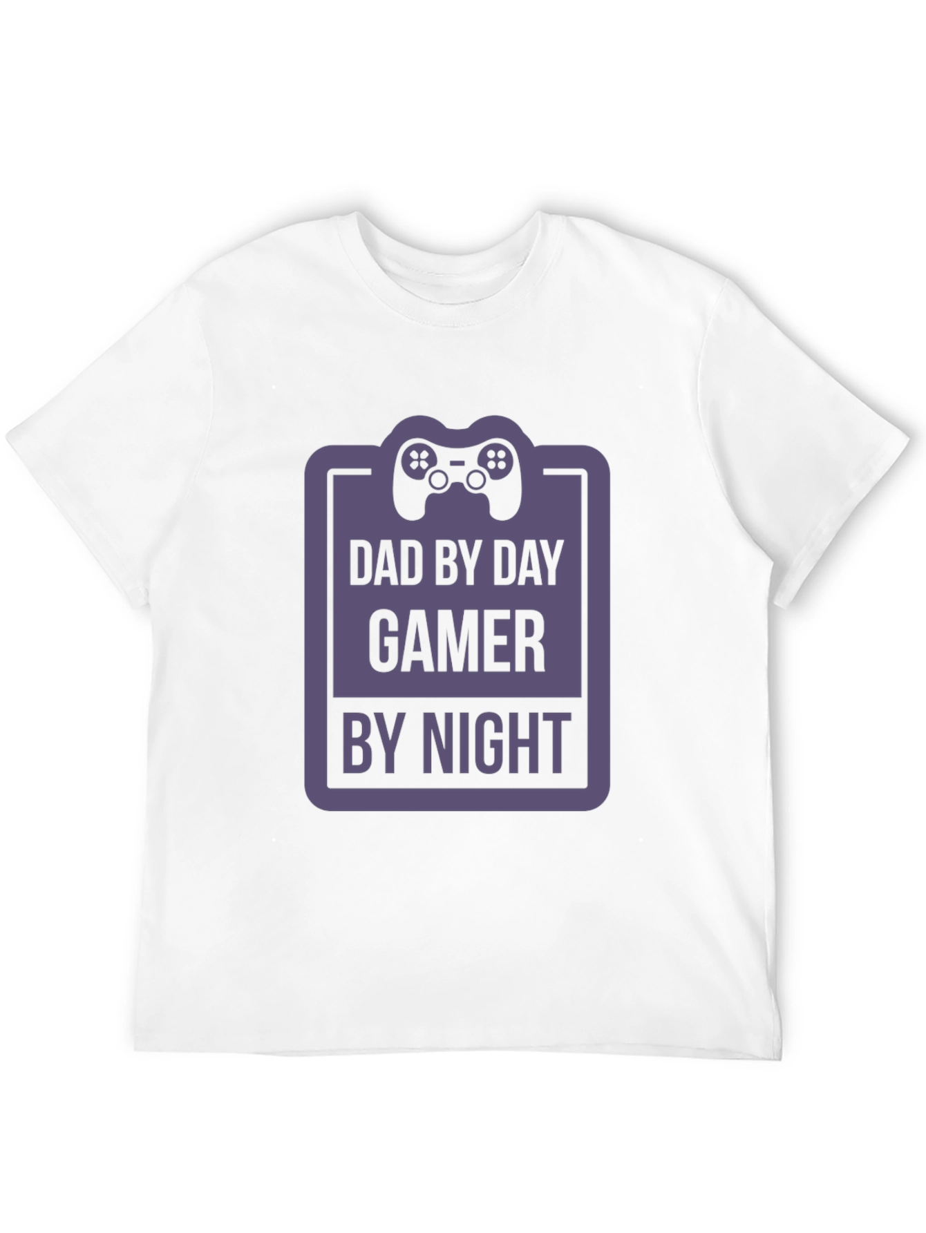Dad By Day Gamer By Night Graphic T-Shirt