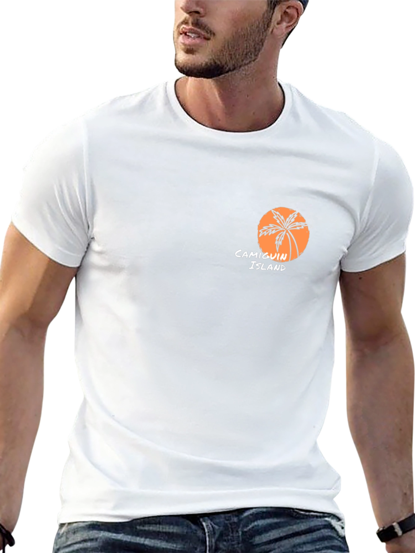 Camiguin Island T-Shirt - Palm Tree Graphic Tee