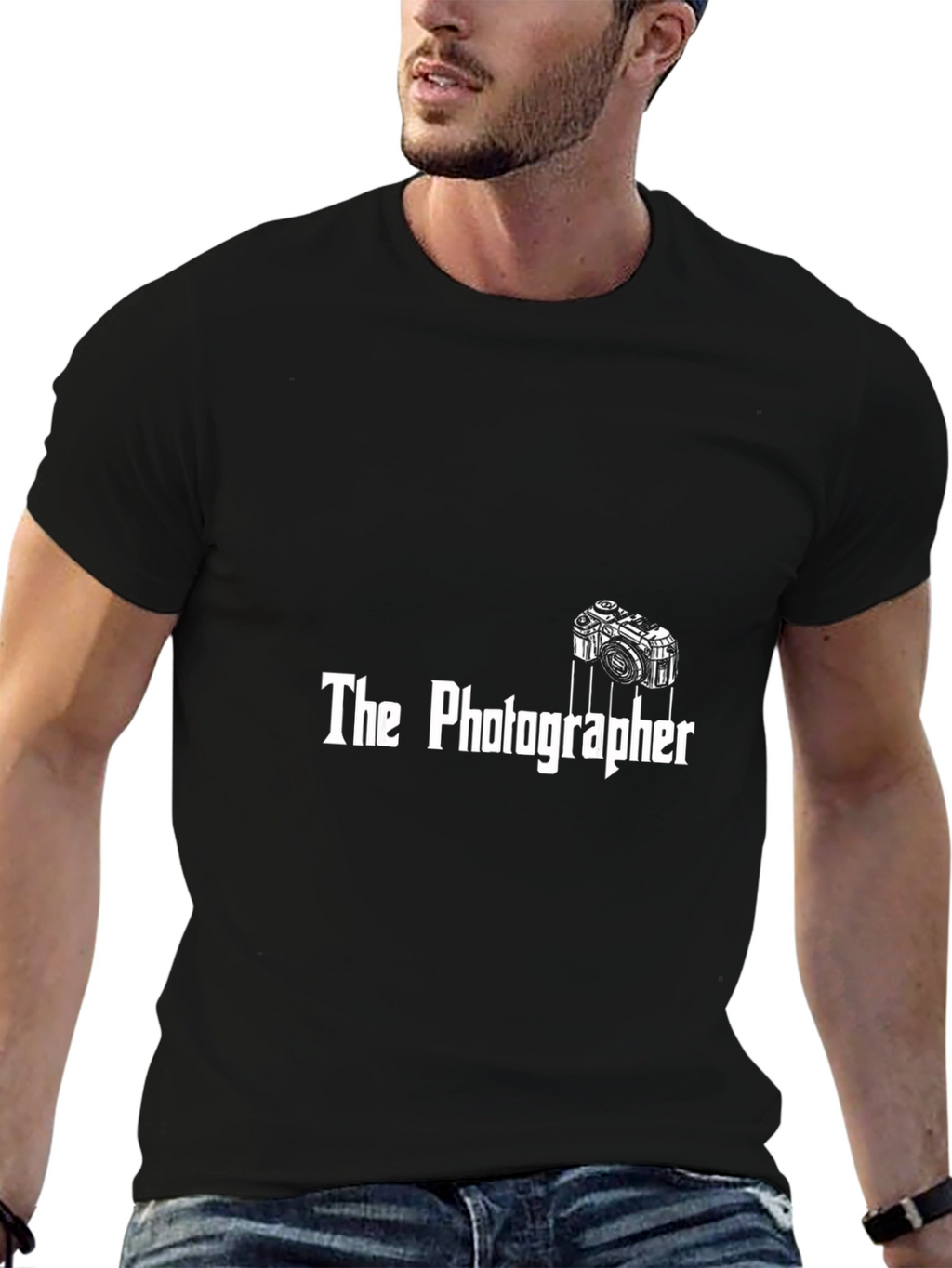 The Photographer T-Shirt - Black