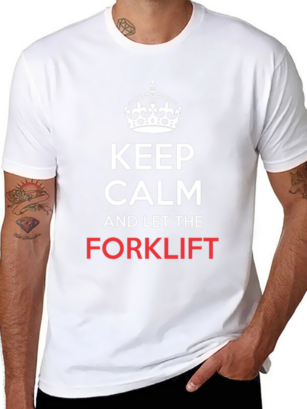 Keep Calm and Let the Forklift T-Shirt
