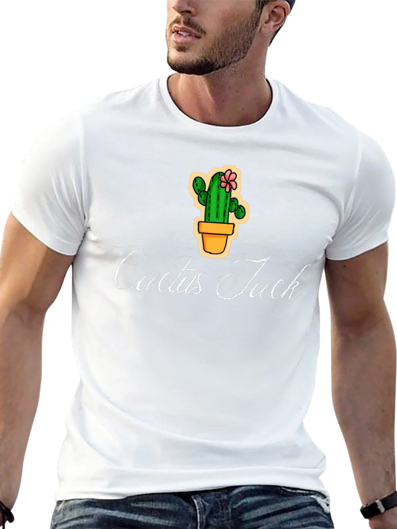 Cactus Jack Black T-Shirt - Stylish Graphic Tee