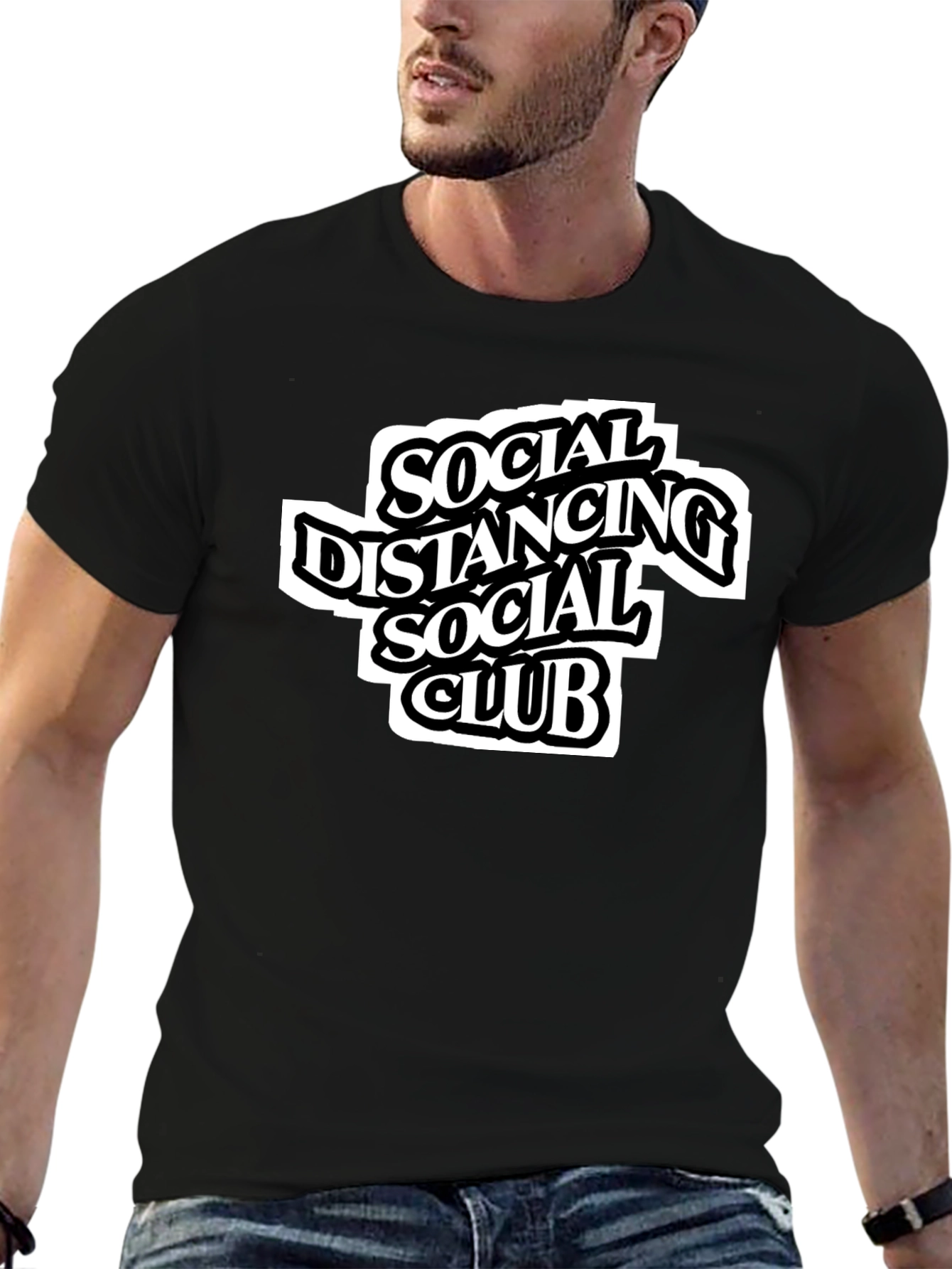Social Distancing Club Graphic Tee