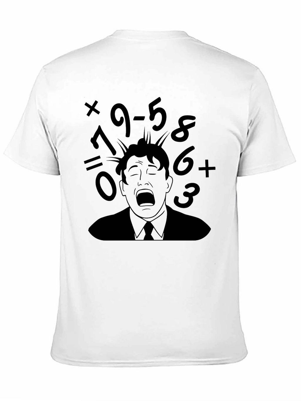 Math Overload T-Shirt - Mens Black Graphic Tee