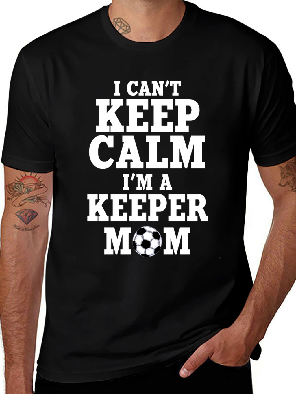 Soccer Keeper Mom T-Shirt