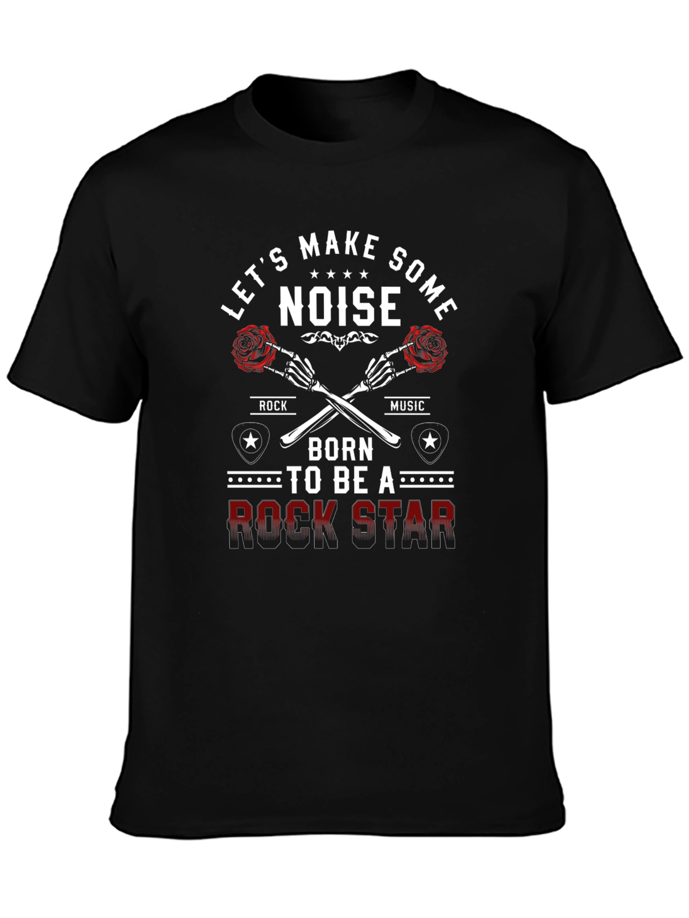 Rock Star T-Shirt - Lets Make Some Noise!