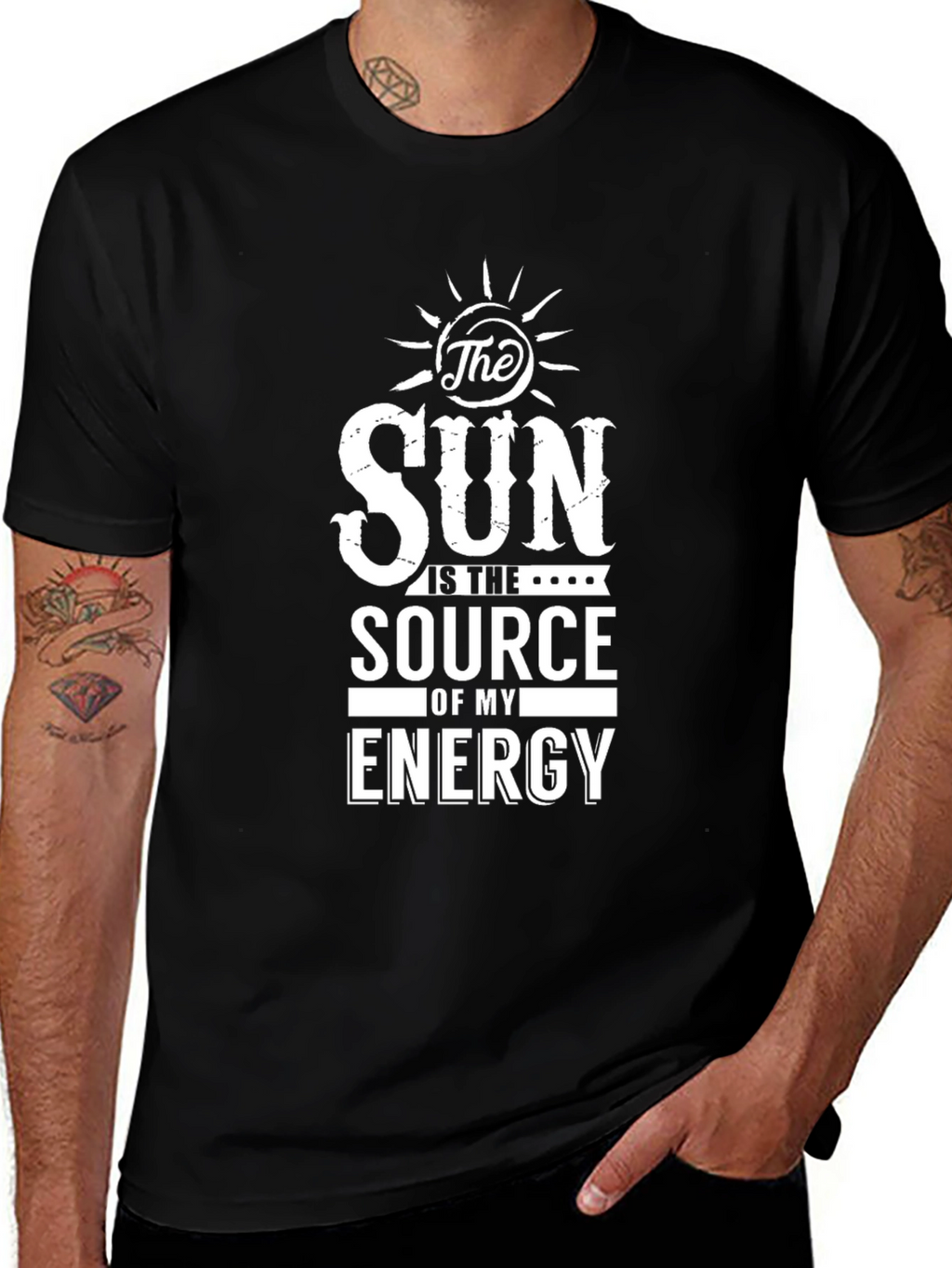 The Sun is The Source of My Energy T-Shirt