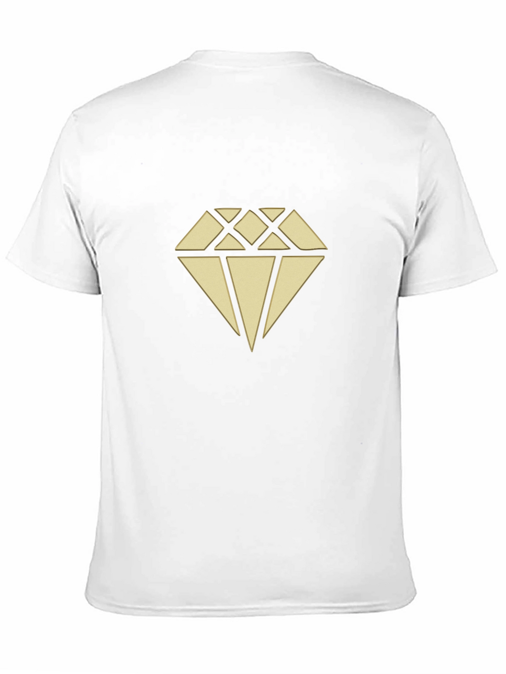 Diamond Graphic Print Crew Neck T-Shirt