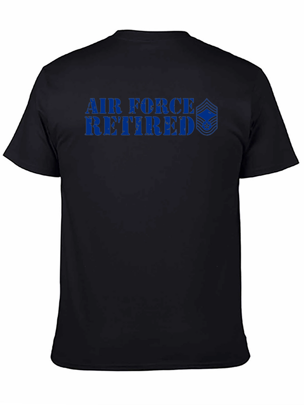 Air Force Retired Graphic T-Shirt - Black