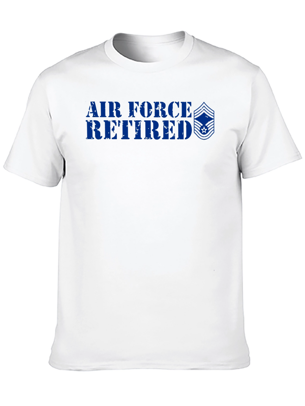 Air Force Retired Graphic T-Shirt - Black