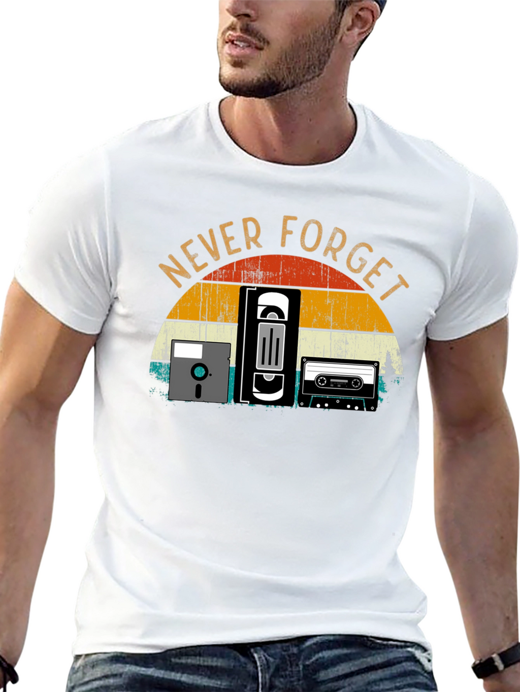 Retro Never Forget T-Shirt