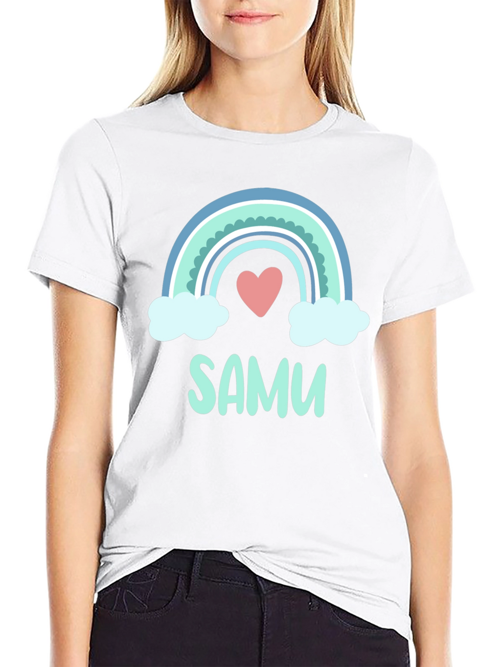 SAMU Rainbow Heart T-Shirt