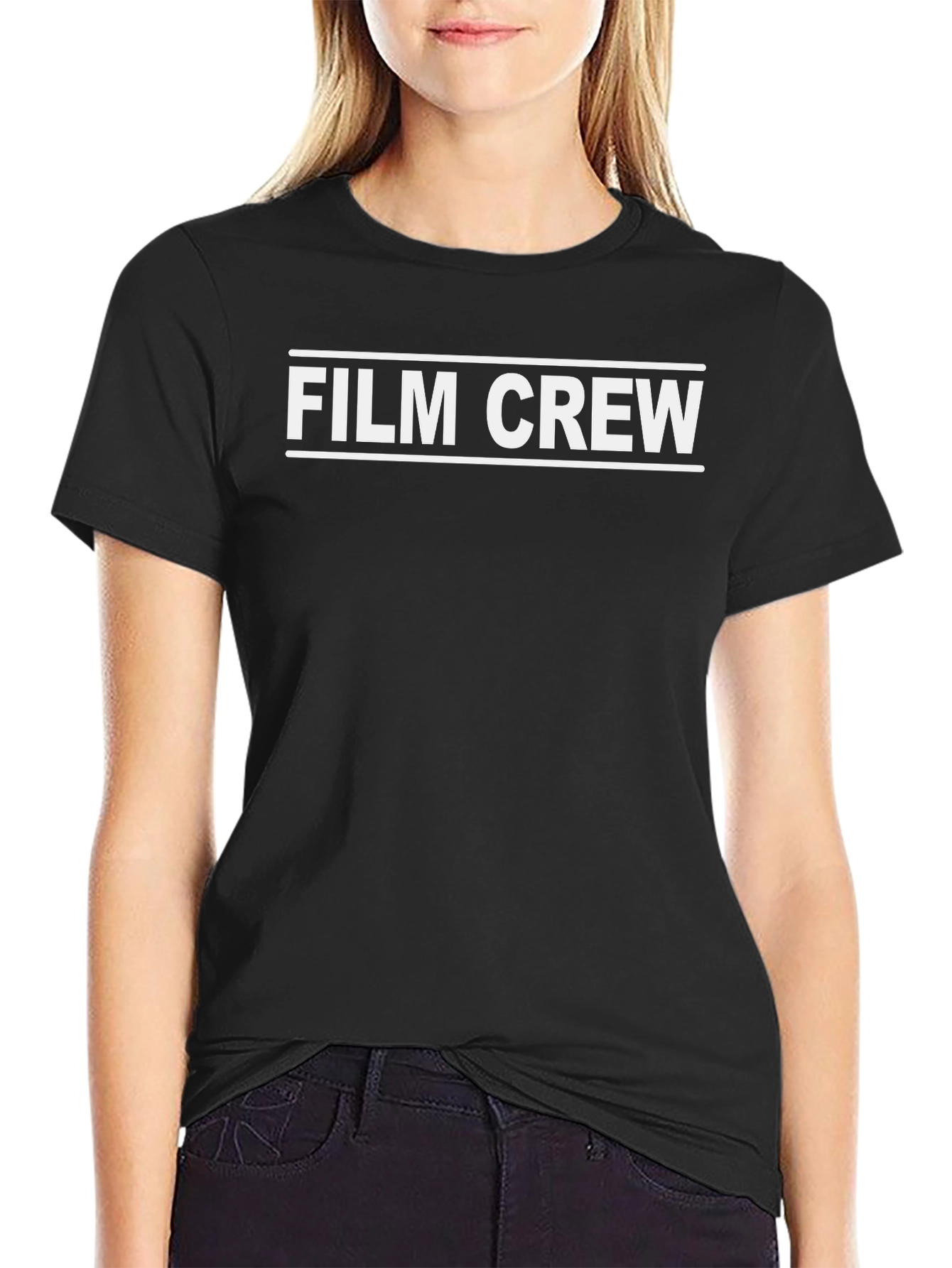 Film Crew Black T-Shirt