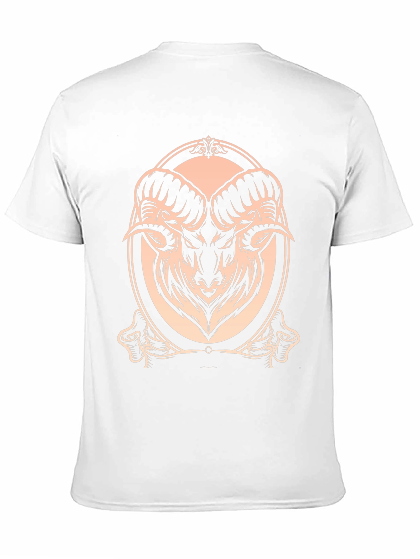 Ram Graphic Tee - Stylish Black Cotton T-Shirt