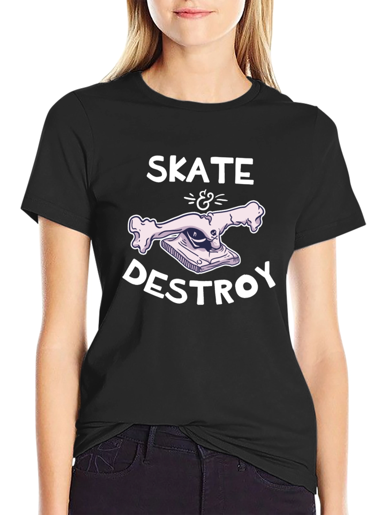 Skate & Destroy Graphic Tee