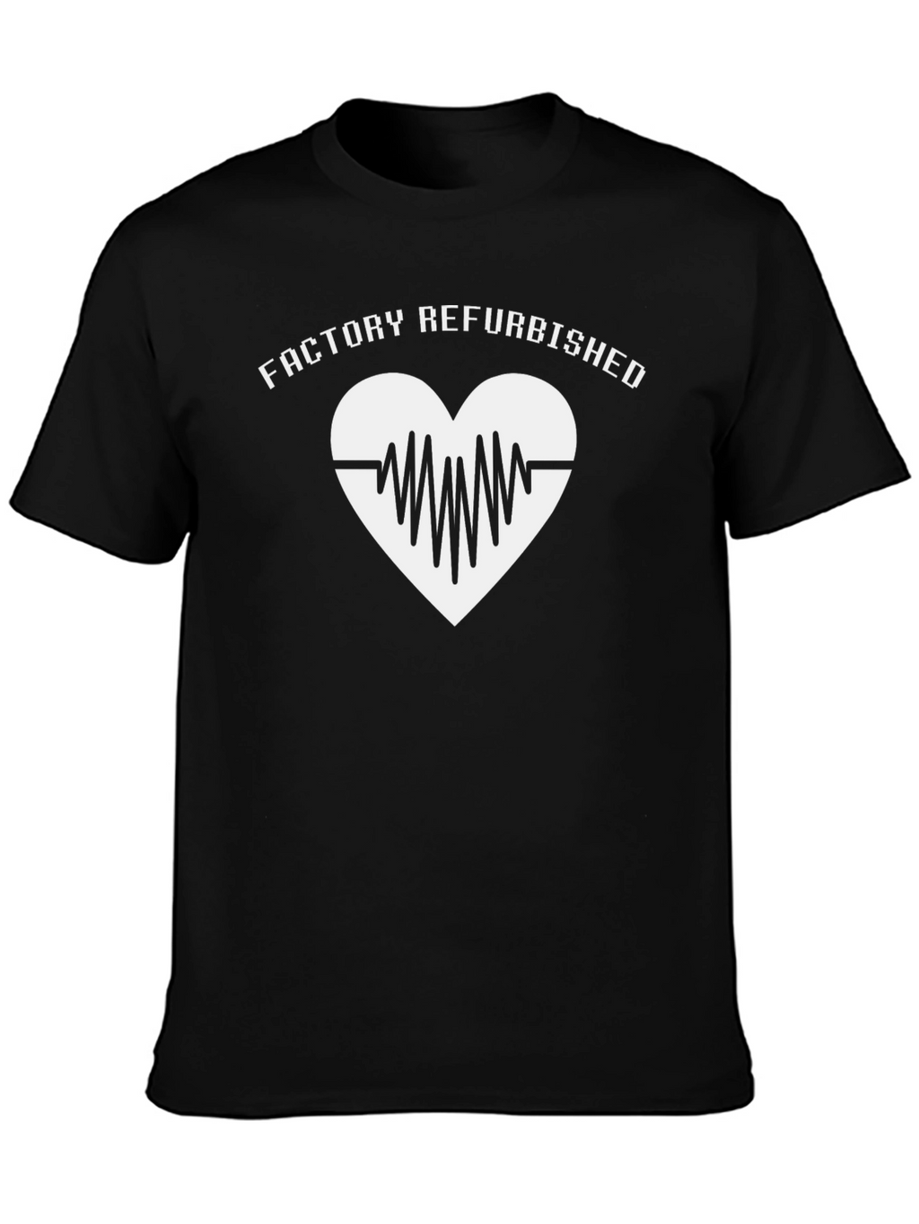 Factory Refurbished Heartbeat Graphic Tee