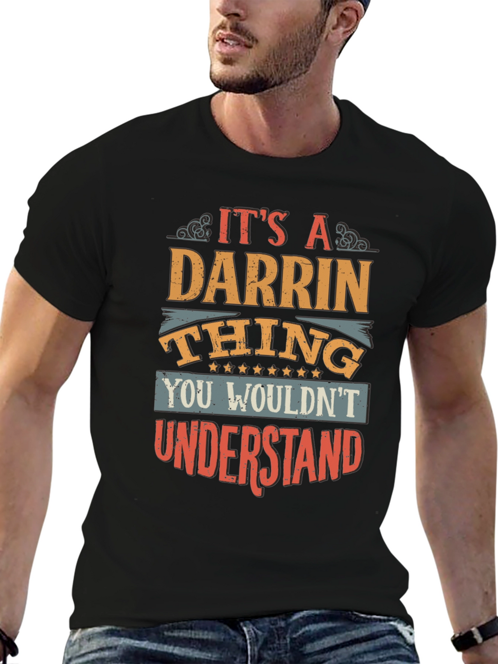 Darrin Thing T-Shirt - Unique Graphic Tee