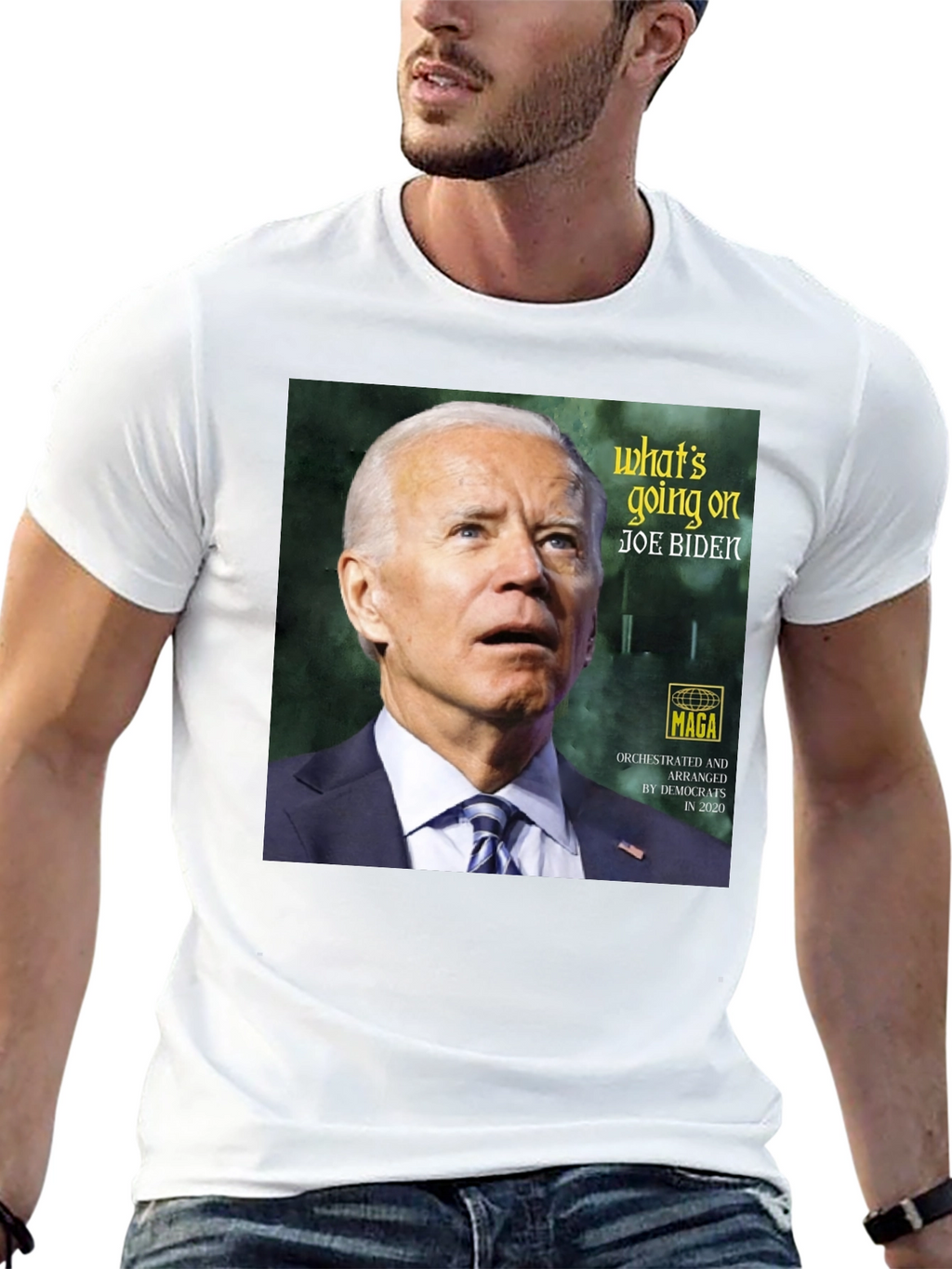 Joe Biden Whats Going On Graphic Tee - Unisex