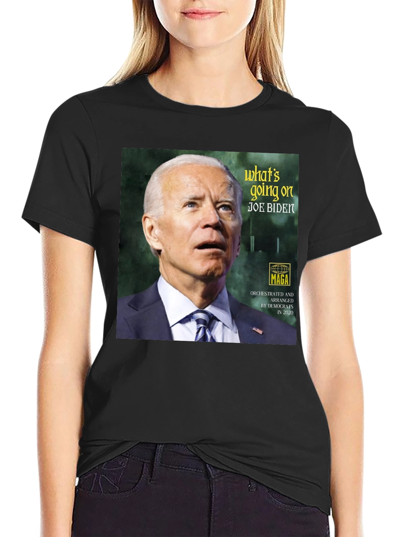 Joe Biden Whats Going On Graphic Tee - Unisex