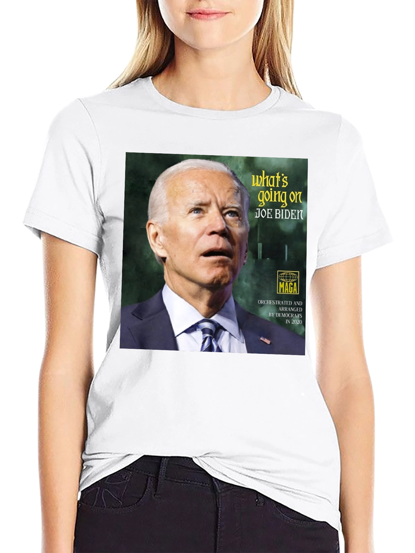 Joe Biden Whats Going On Graphic Tee - Unisex