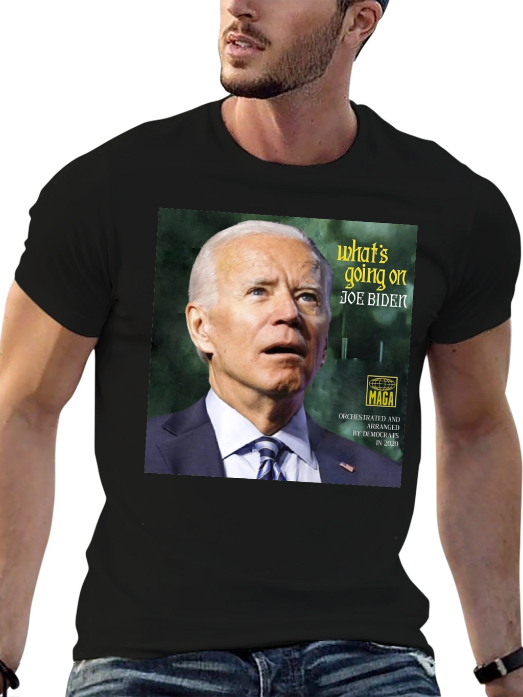 Joe Biden Whats Going On Graphic Tee - Unisex