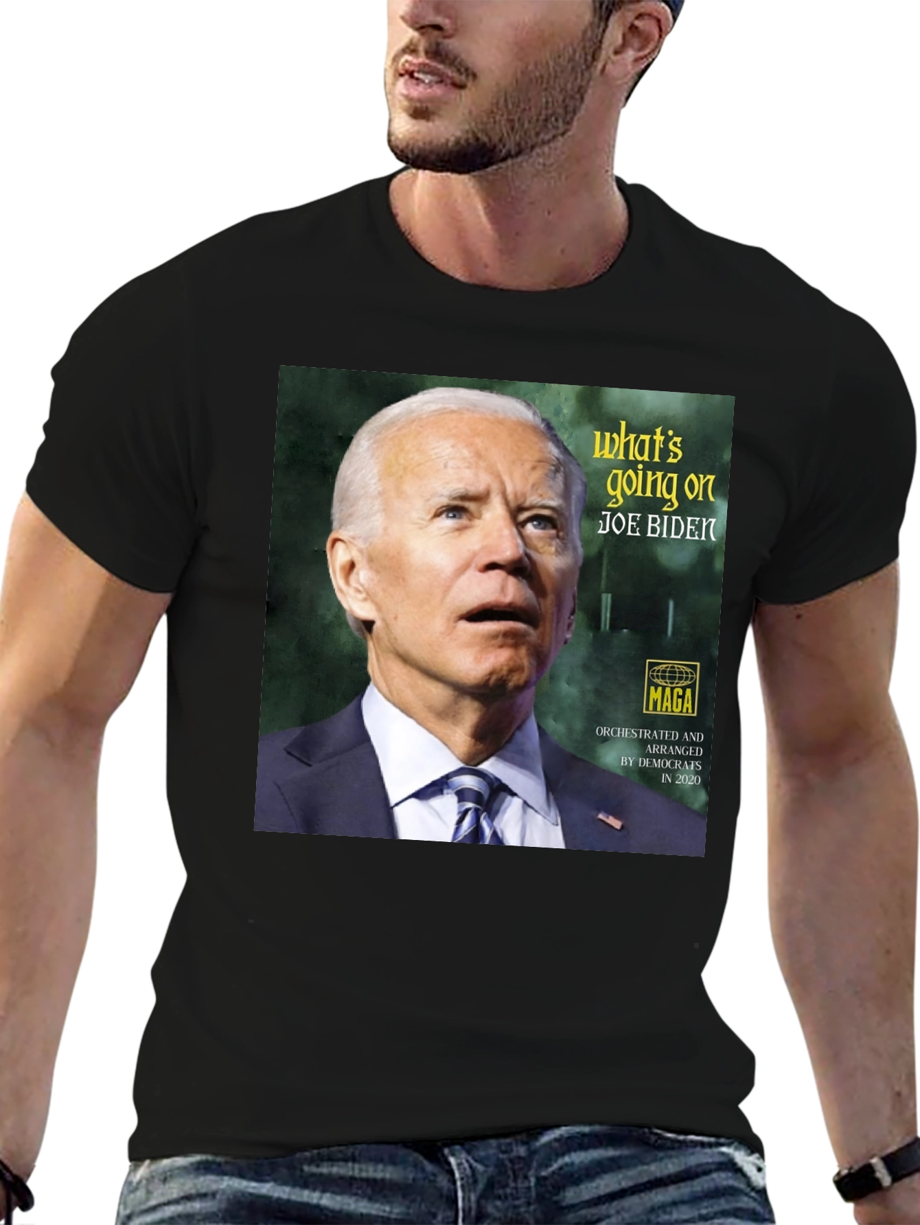 Joe Biden Whats Going On Graphic Tee - Unisex
